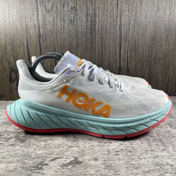 Hoka One One W Carbon X 2 1113527 WBOR Women's Running Sneakers, US 9 B - Picture 3 of 9